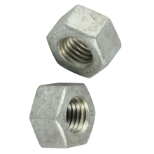 High quality reasonable price HDG din934 hex nut m24 zinc plated